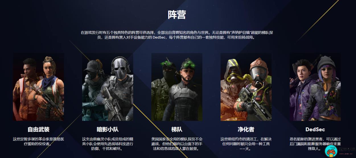 育碧《不羁联盟》今年夏季正式推出