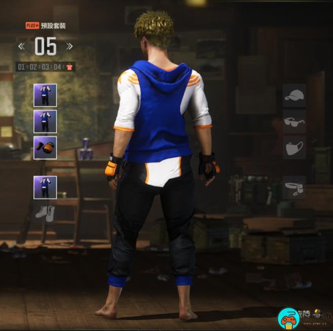 街头霸王6 × PUBG 联名款时装展示