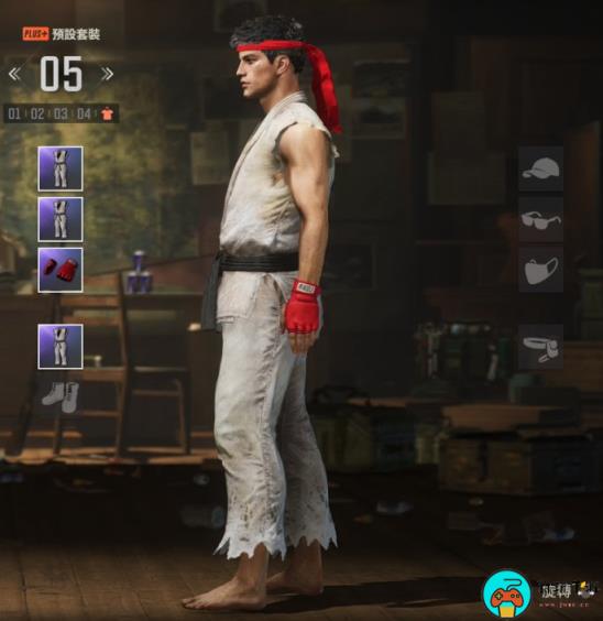 街头霸王6 × PUBG 联名款时装展示