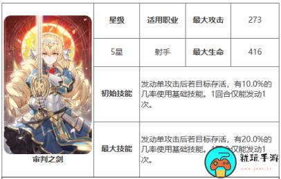 《第七史诗》审判之剑有什么用
