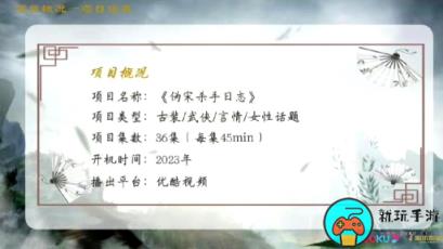 张婧仪、陈牧驰或出演郭敬明新剧《伪宋杀手日志》