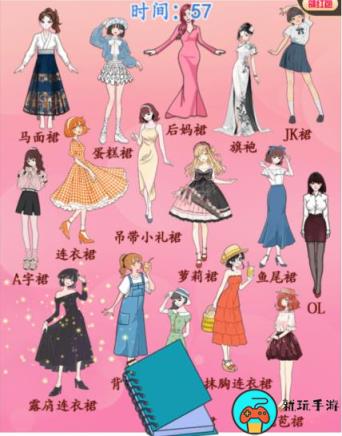 《汉字找茬王》裙子百科怎么过