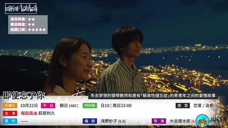 《即使忘了你》日剧什么时候播出