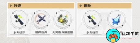 《崩坏星穹铁道》镜流行迹材料介绍