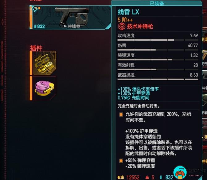 《赛博朋克2077》冲锋枪推荐排行榜一览