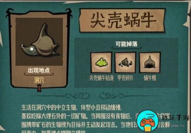 《饥荒新家园》尖壳蜗牛怎么打
